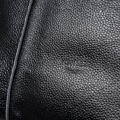 源色泽2015韩版新款天然荔枝纹头层牛皮女士单肩包 紫色魅影，简约风尚